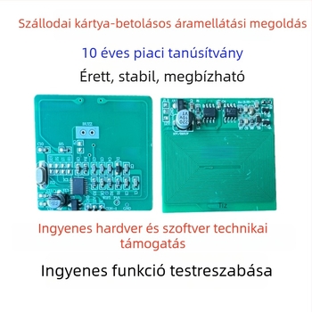 Kártya energia kinyerését szolgáló chip-mikrovezérlő megoldás; PCB tervezés és fejlesztés