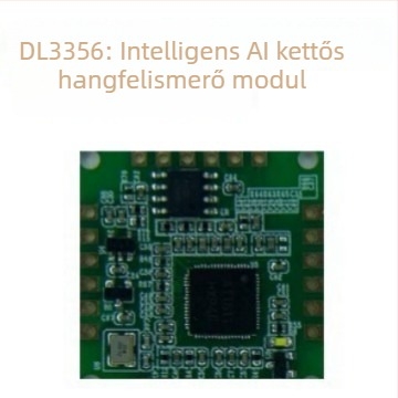 DL3356: Offline AI kettős beszédfelismerő modul IC-chip