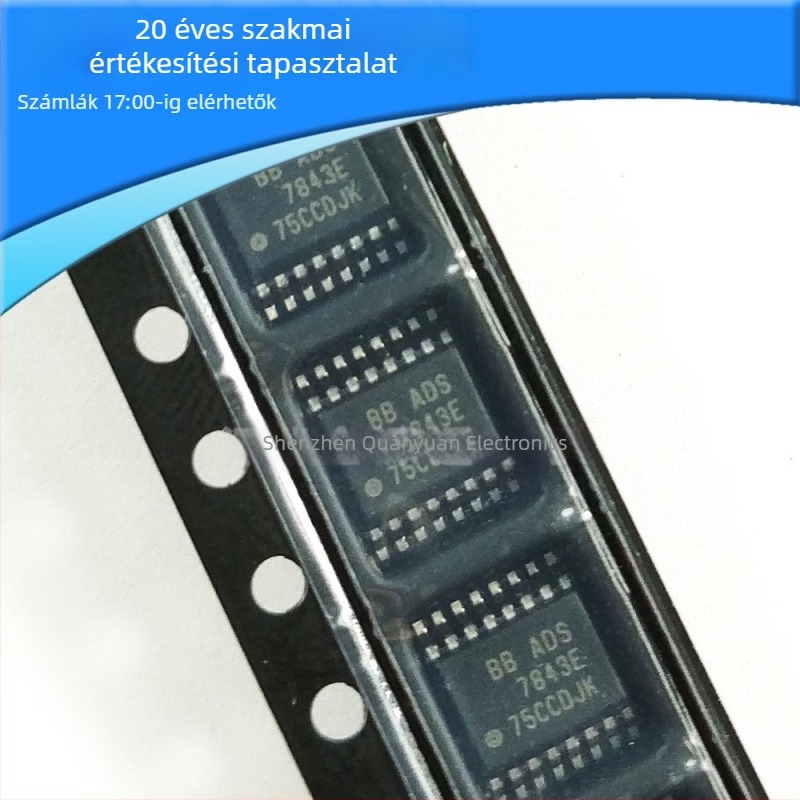 ADS7843E SOP16 érintőképernyő-vezérlő, analóg–digitális konverter IC