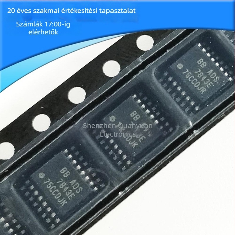 ADS7843E SOP16 érintőképernyő-vezérlő, analóg–digitális konverter IC