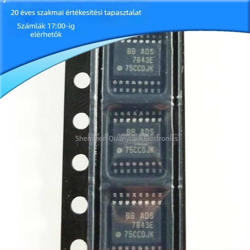 ADS7843E SOP16 érintőképernyő-vezérlő, analóg–digitális konverter IC