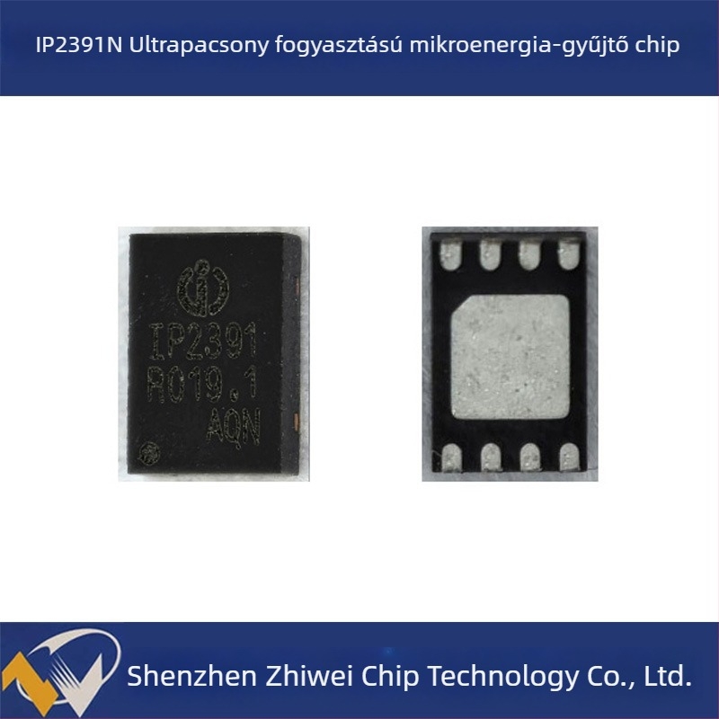 Yingjixin IP2391N Alacsony fényű energiagyűjtő chip integrált MPPT funkcióval és alacsony energiafogyasztású Boost töltéssel