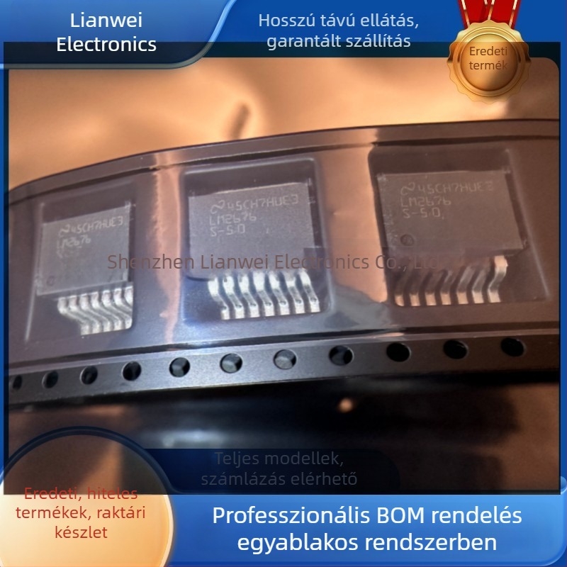 LM2676S-5.0/NOPB és LM2676SX-5.0/NOPB tápegység IC TO-263-7 tokozásban