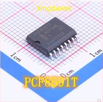 PCF8591 PCF8591T 8‑bit analóg‑digitális/DAC konverter chip, SOP‑16, új