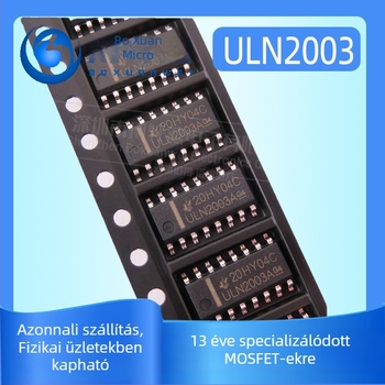 ULN2003A Darlington meghajtó IC, SOP-16, SMD csomag