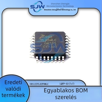 S9S12ZVL32F0MLC MCU mikrokontroller chip, LQFP-32 csomag, integrált áramkör