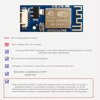 Yi Yi Sunshine WiFi modul okos otthon IoT modulhoz alkalmazás által biztosított távoli vezérléssel