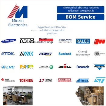 BOM elektronikus alkatrész készlet — egy helyen elérhető illesztési megoldás IC-khez, dióda, tranzisztor, MOSFET, ellenállások és kondenzátorok számára