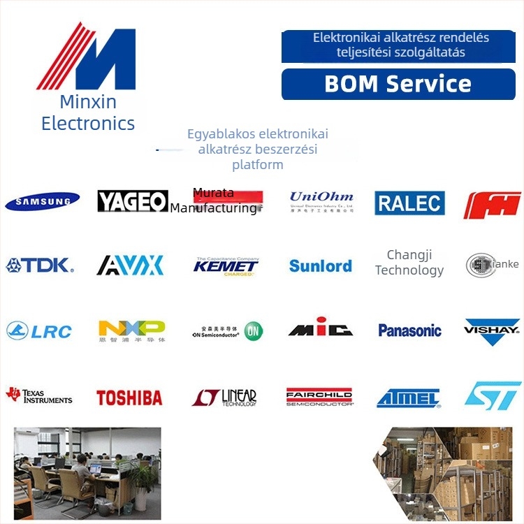 BOM elektronikus alkatrész készlet — egy helyen elérhető illesztési megoldás IC-khez, dióda, tranzisztor, MOSFET, ellenállások és kondenzátorok számára