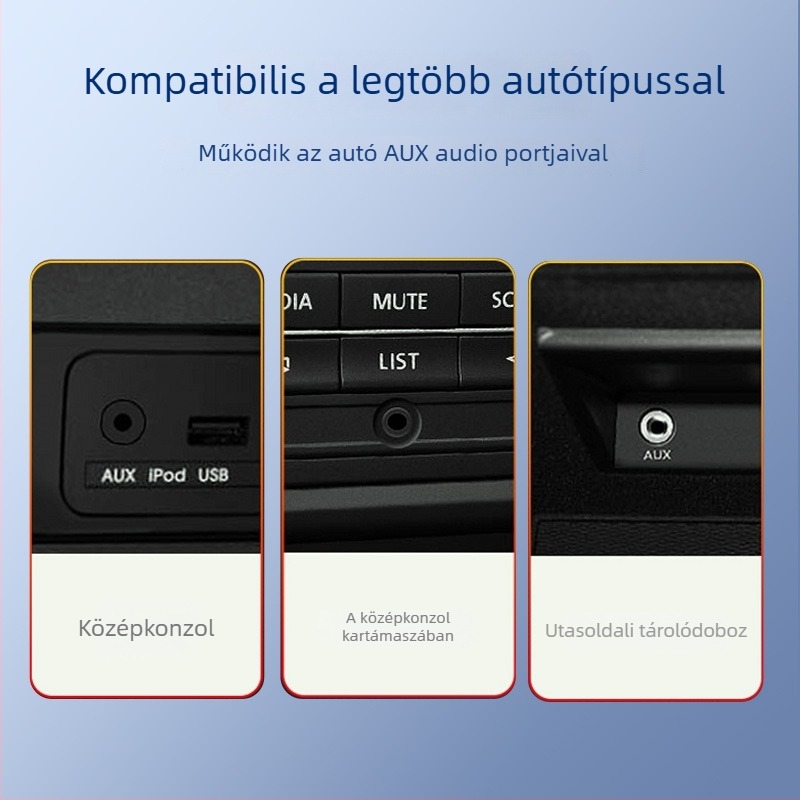 USB-C 3,5 mm-es audiókábel okostelefonokhoz, autós hangrendszerekhez és fejhallgatókhoz