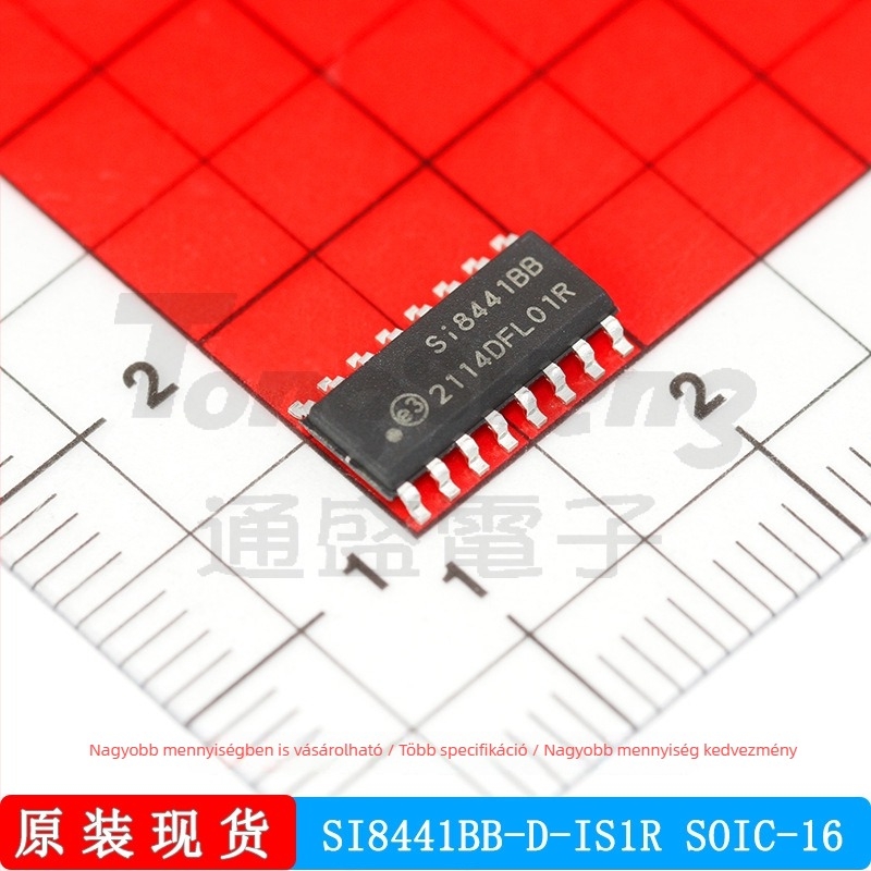 Si8441BB-D-IS1R, SOIC-16 Digitális izolátor interfész IC