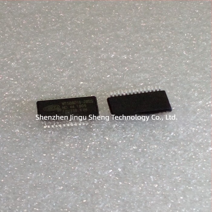 WT588D16-28SS ipari integrált hang IC-chip töltőoszlophoz, riasztó hangchip SSOP28