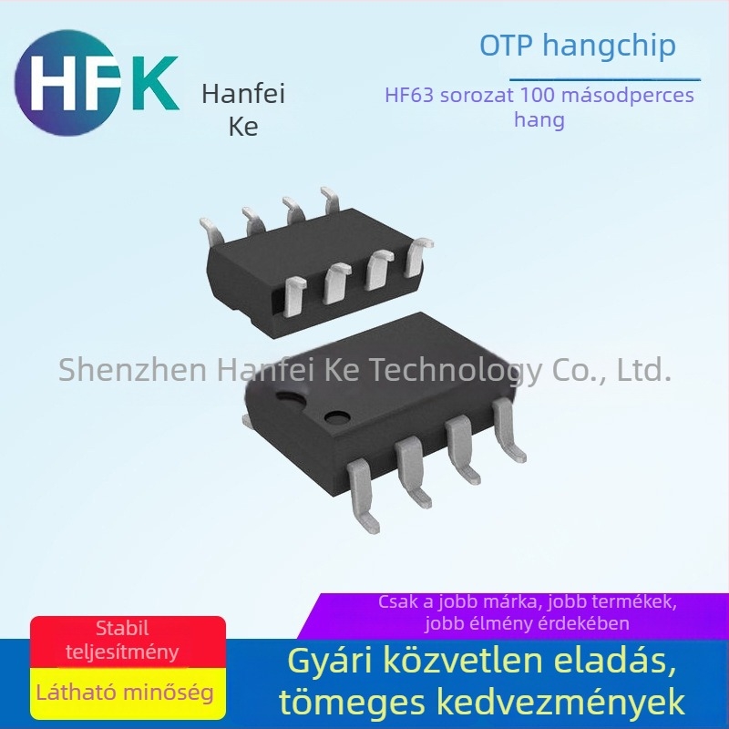 UV fertőtlenítő lámpa hangjelző IC-vel, töltőállomás hangjelző chip, mosógép hangosközlemény-chip