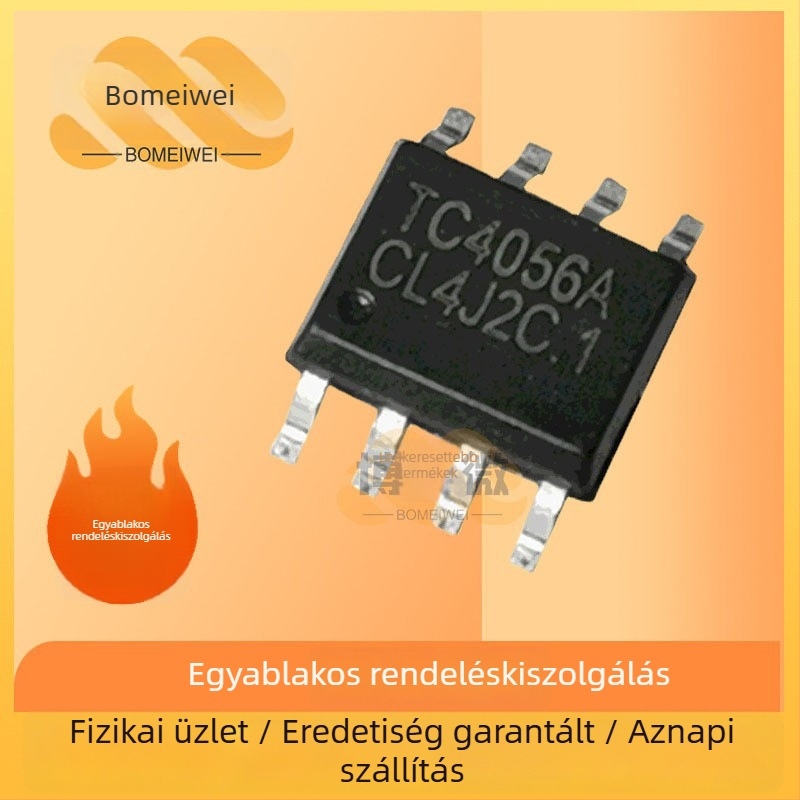TC4056A 1A lineáris Li-ion akkumulátor töltő IC (TP4056, YX4056, CL4056)
