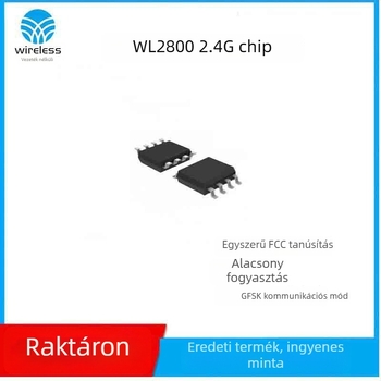 WL2800 2.4G vezeték nélküli transzceiver chip SOP8 csomagolásban, helyettesíti a WL2400 beépített transzcevert