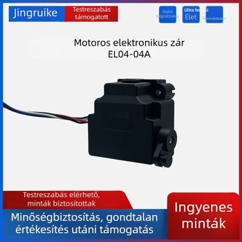 Európai szabvány szerinti motoros elektronikus zár elektromos jármű töltőport fedélhez