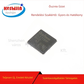 TLE7183F QFN-48 IC elektronikus gázelzáró szelep és motorhibák diagnosztikájához