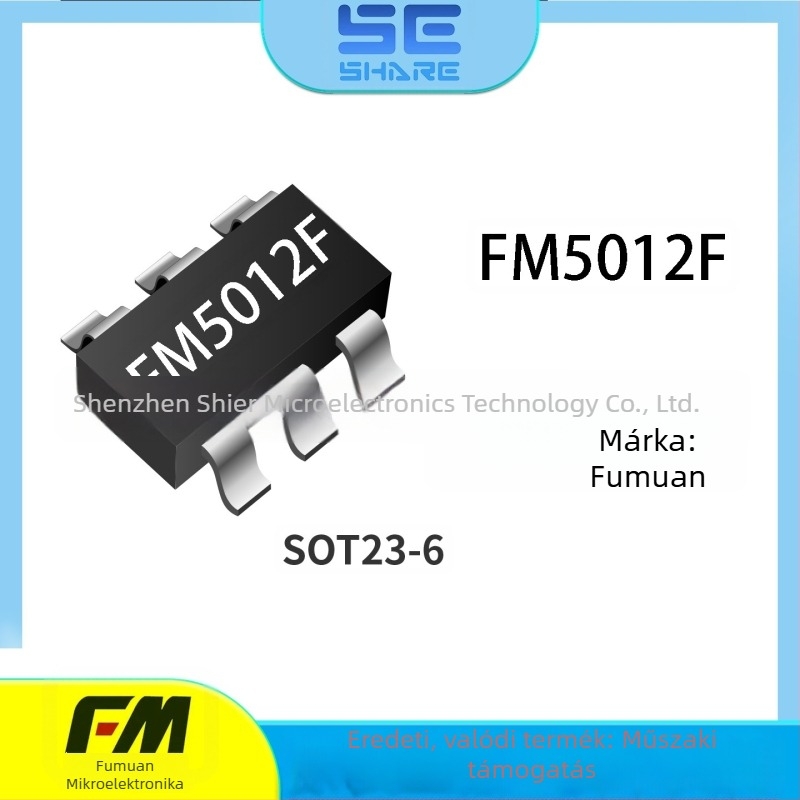 FM5012F mikroventilátor-chip integrált töltés- és motorvezérlővel