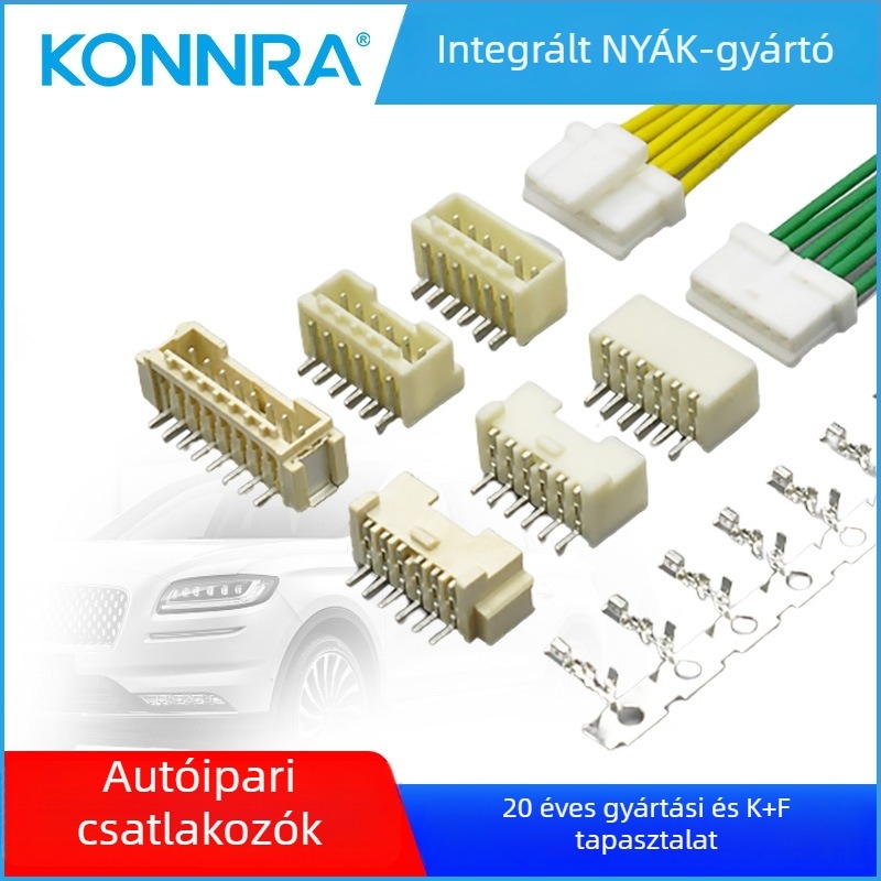Konnra autócsatlakozó új energia járművekhez, jármű navigációs csatlakozó, terminál, testreszabás