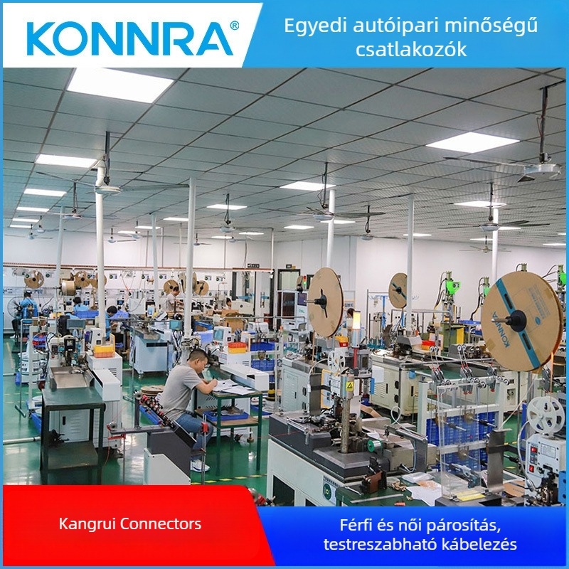 Konnra autócsatlakozó új energia járművekhez, jármű navigációs csatlakozó, terminál, testreszabás