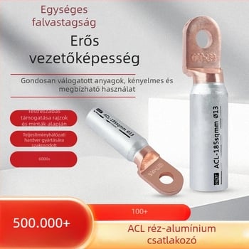 ACL körfejű terminálcsatlakozó, réz- és alumínium ötvözetből, műanyag házban, megszakítóhoz