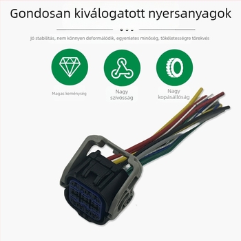 20-pin autóipari fényszóró csatlakozó és kábelköteg