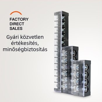 TBC-6010 terminál blokk TB10012 rögzített terminálpanel 60A/100A réz alkatrészek