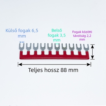 TBR-10 / TBC-10/20/30 tízpozíciós terminálszalag szigetelő burkolattal