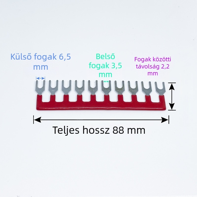 TBR-10 / TBC-10/20/30 tízpozíciós terminálszalag szigetelő burkolattal