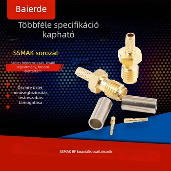 SSMA-K3 RF koaxiális csatlakozó és SSMA-K1.5 terminál blokk