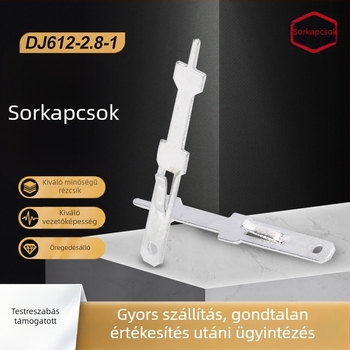DJ612-2.8-1 Gyors terminál blokk kapcsoló kiegészítők, réz végbetét