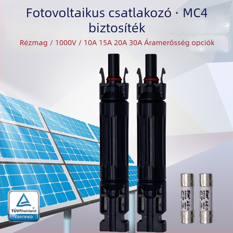 Baoman MC4 PV DC biztosítékcsatlakozó 1000V 10A/20A/30A