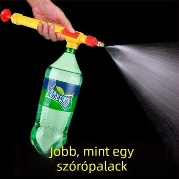 Többfunkciós otthoni permetező növények öntözésére, állítható fúvóka és nyomásos permet