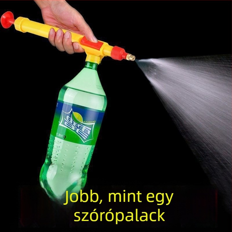 Többfunkciós otthoni permetező növények öntözésére, állítható fúvóka és nyomásos permet