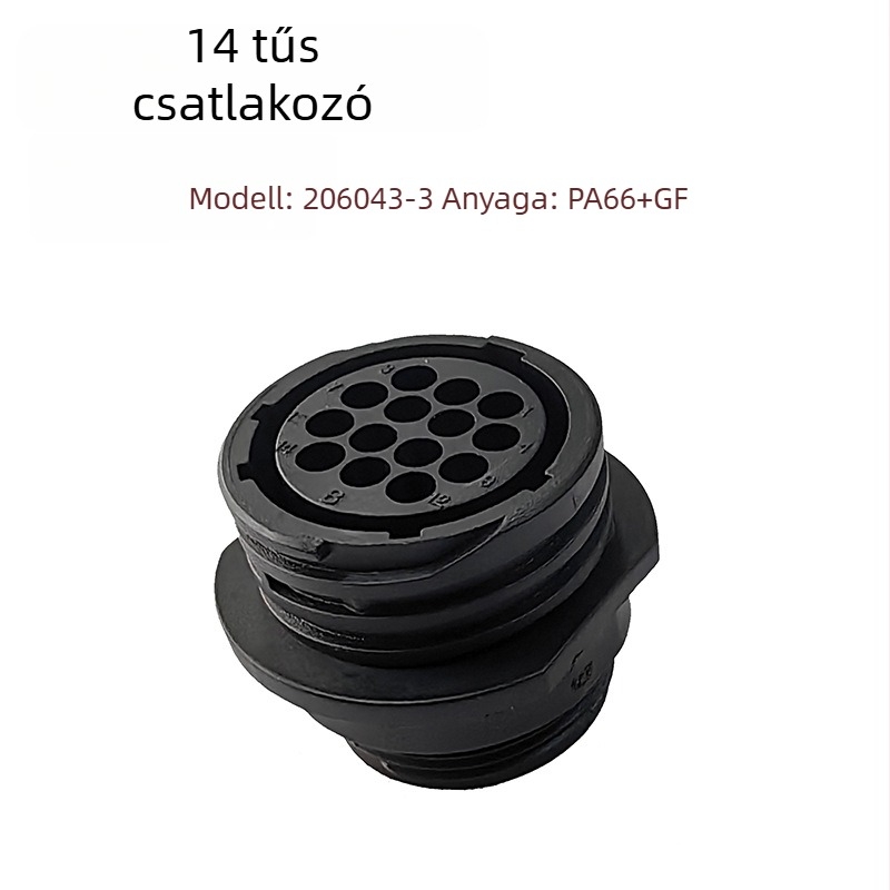 Modell 206043-3 14-pólusú női repülőcsatlakozó