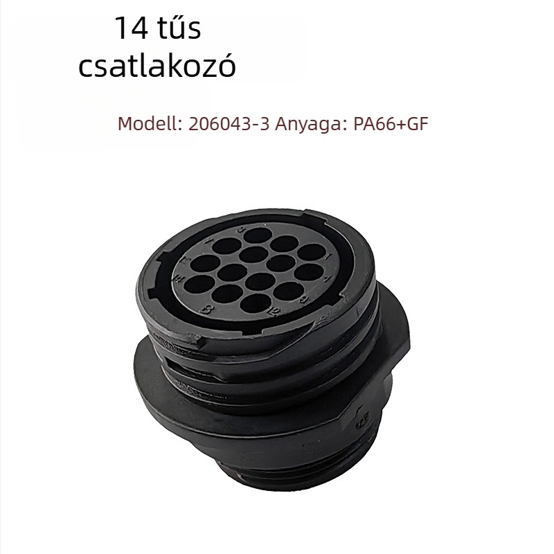 Modell 206043-3 14-pólusú női repülőcsatlakozó