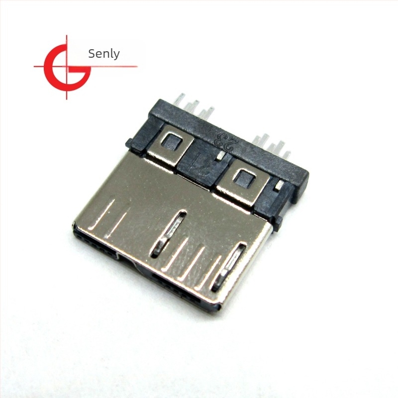 Micro USB 3.0 10-pontos férfi adatcsatlakozó, függőleges MK töltőcsatlakozó