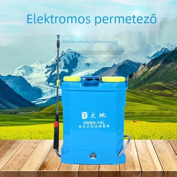 Mezőgazdasági elektromos hátizsákos permetező, elektrostatikus permetező, 16L/18L/20L kapacitás