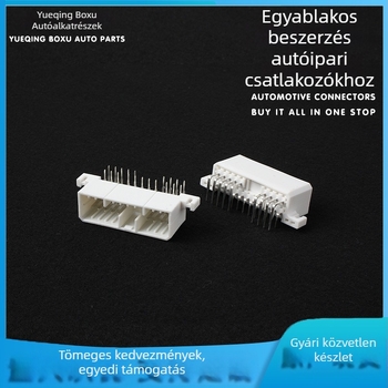 Autóipari PCB pin fej csatlakozó DJ7201-1.8-10AW, 20 tűs hajlított