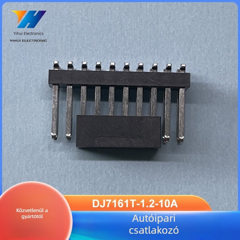DJ7161T-1.2-10A 16-pins autóipari csatlakozó tűfogadó PCB-hez