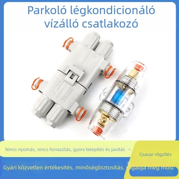 100A Anderson vízálló csatlakozó, crimpelés nélküli, férfi- és női csatlakozó parkolási klímára és teherautó nagyteljesítményű generátorra