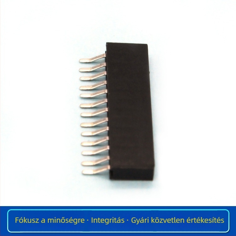1,27 mm lépésközű SMT női csatlakozó, patch, egy- vagy kétsoros, oszlopokkal