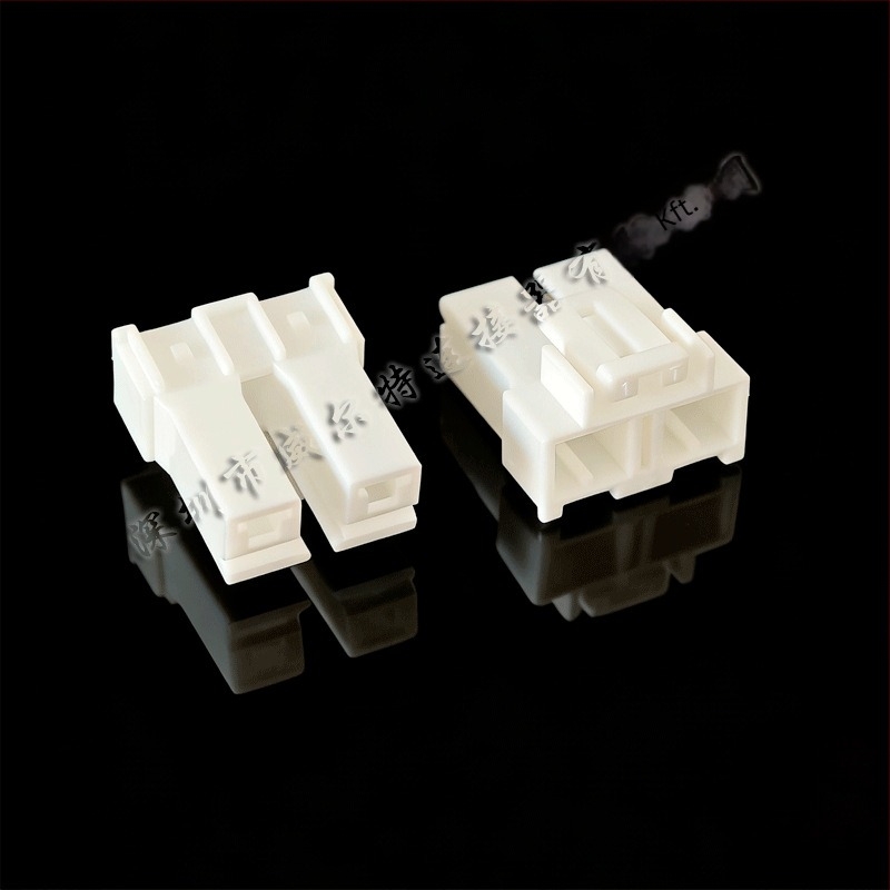 8,0 mm PCB-hez vezetékes csatlakozó, modell N2420-4202, PA66 izolátor, Nippon műanyag ház terminál csatlakozó