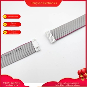 Hengyao Electronics 1,25 mm szürke kettős végű terminál vezeték piros él UL2651-28AWG