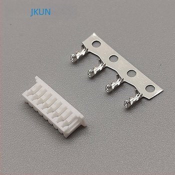JKUN A1251, 1 pólusú vezeték-platára csatlakozó, 1,25 mm tengelytáv, Molex-típusú 53398