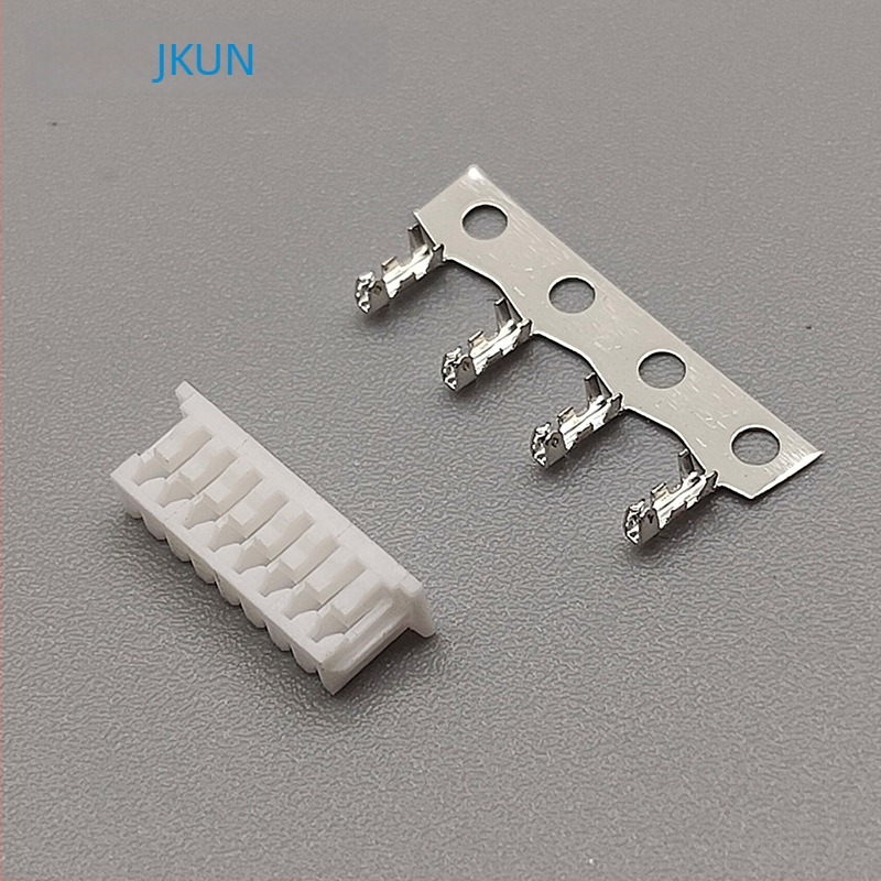 JKUN A1251, 1 pólusú vezeték-platára csatlakozó, 1,25 mm tengelytáv, Molex-típusú 53398