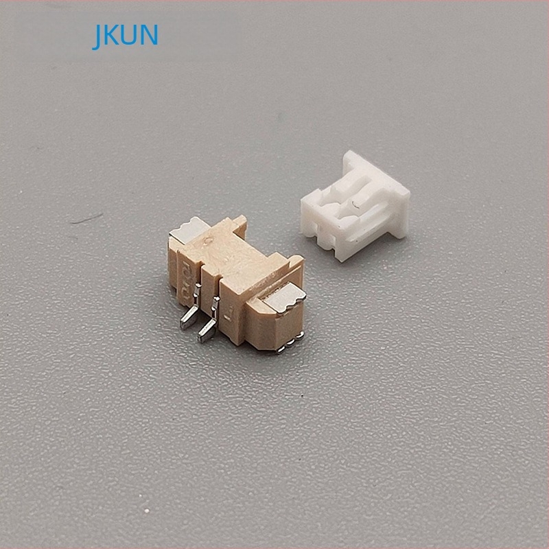 JKUN A1251, 1 pólusú vezeték-platára csatlakozó, 1,25 mm tengelytáv, Molex-típusú 53398