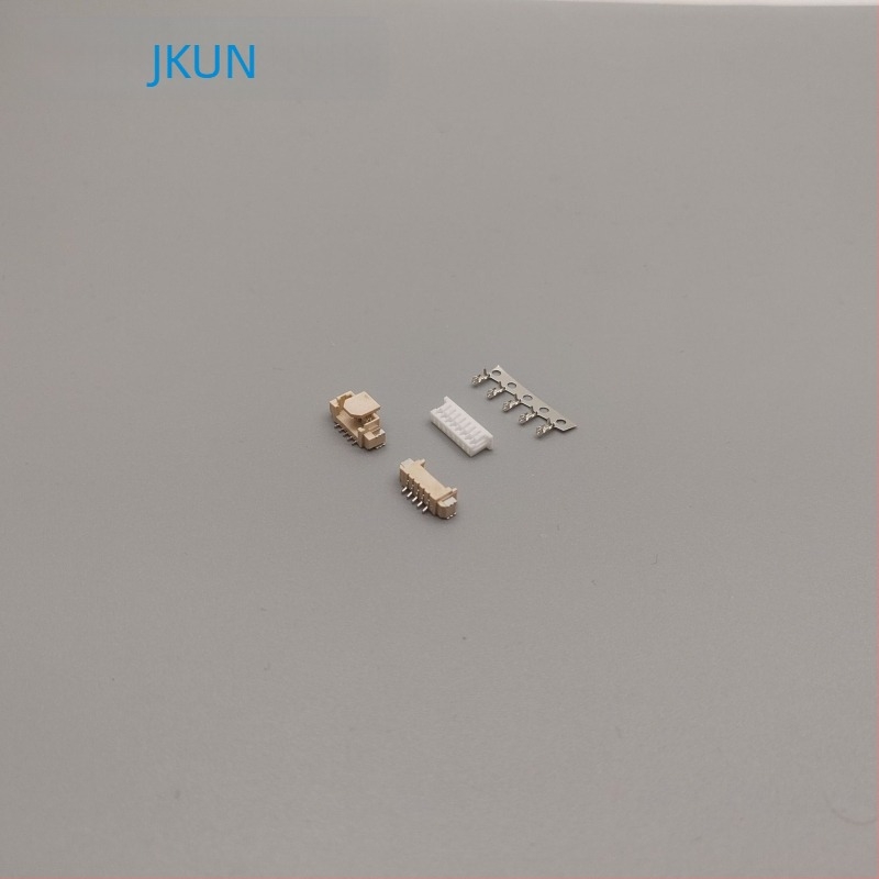 JKUN A1251, 1 pólusú vezeték-platára csatlakozó, 1,25 mm tengelytáv, Molex-típusú 53398