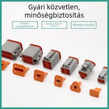 Hongyu DT-SJK Autóipari vízálló csatlakozó készlet kábelköteghez krimpelőfogóval