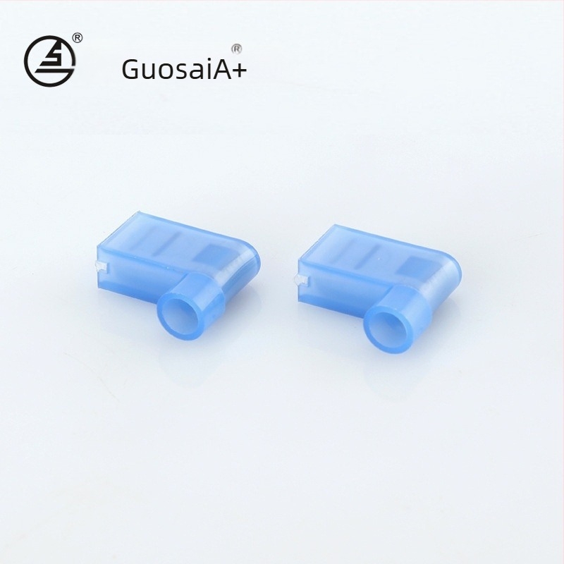 FLDNY2-250 Izolált rugós terminálkábel, női csatlakozó, zászló alakú nylon burkolat